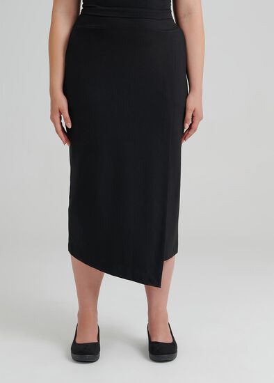 Plus Size Ponti Base Skirt