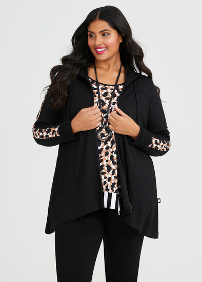 Plus Size Ponte Destination Jacket