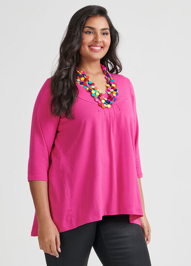 Plus Size Sophia Cotton Top