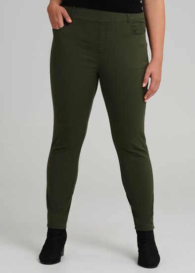 Plus Size Faithful Slim Pant