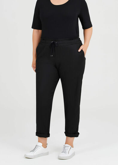 Plus Size Linen Breakaway Jogger