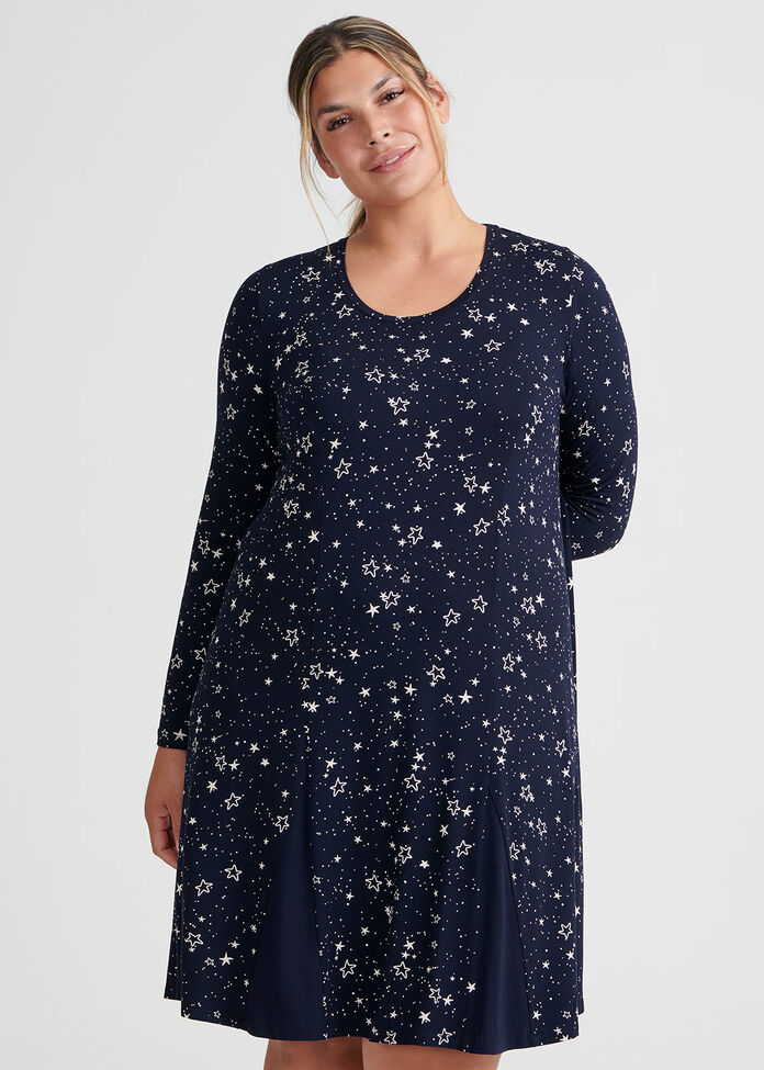 Starry Night Nightie, , hi-res