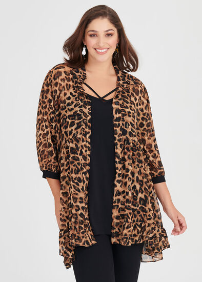 Plus Size Urban Jungle Shirt