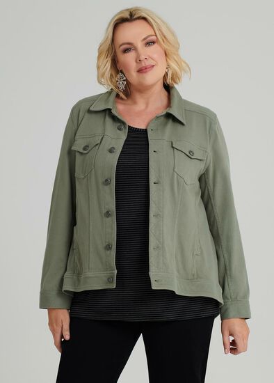 Plus Size The Best Friend Denim Jacket