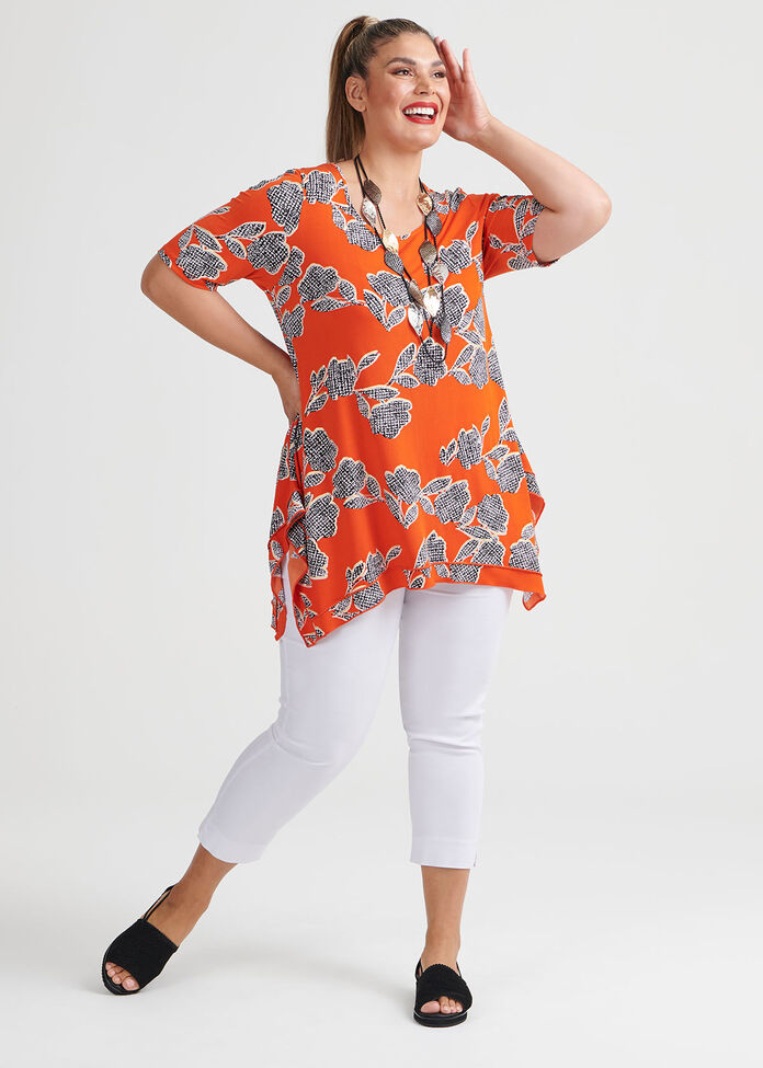 Celina Short Sleeve Top, , hi-res