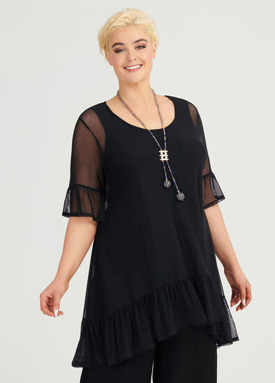 Plus Size Black Magic Tunic