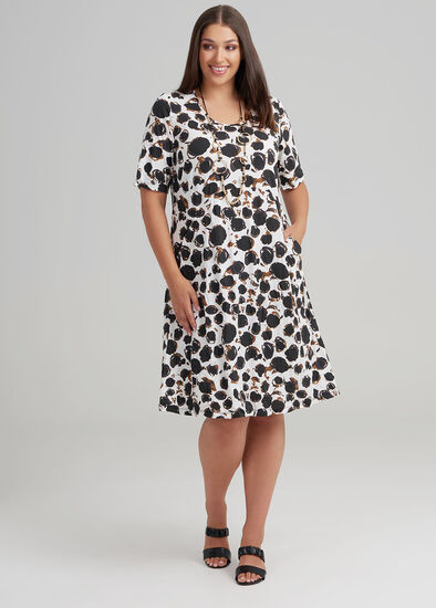 Plus Size Minka Spot Dress