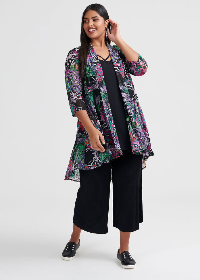 Forever Floral Cardi, , hi-res