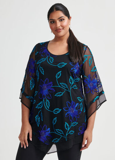 Plus Size Blue Spruce Tunic