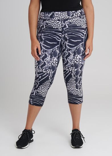 Plus Size Animalia Crop Legging