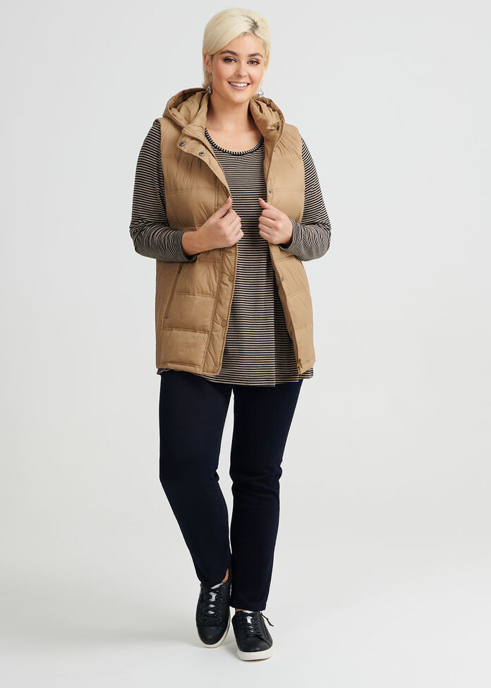 Time Traveller Puffer Vest, , hi-res