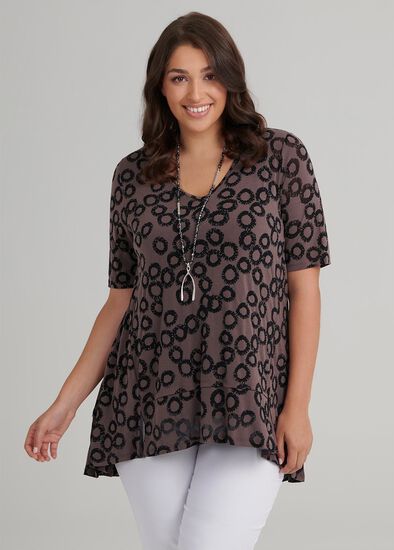 Plus Size Dawn Of The Decade Top