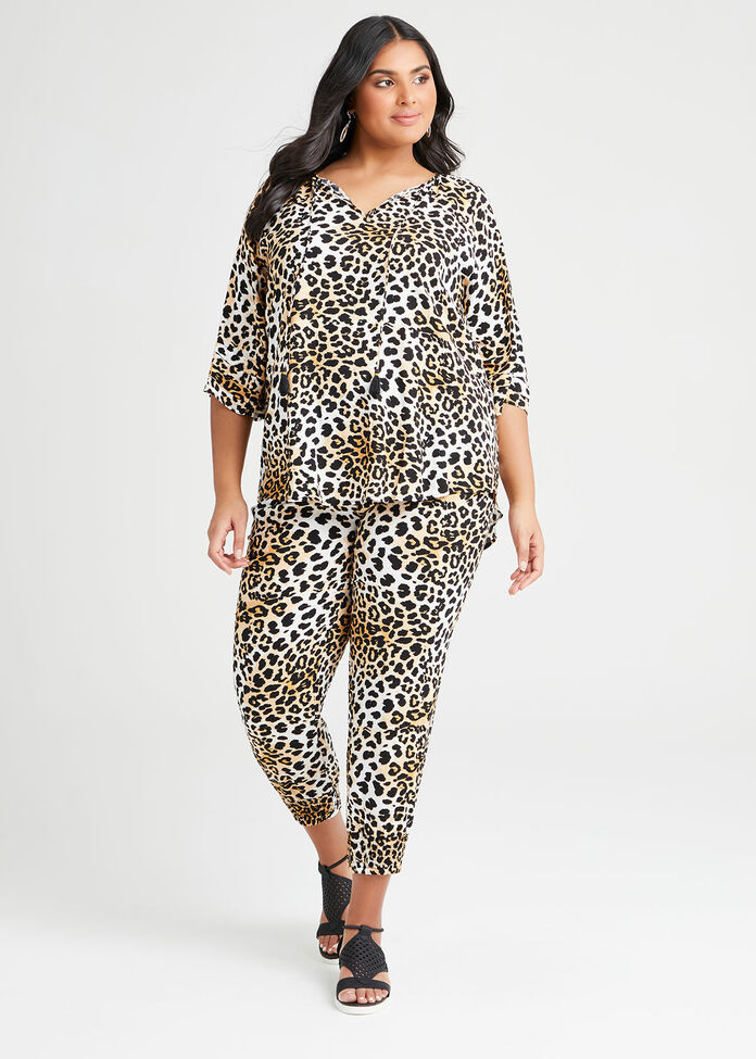 Natural Animalia Pull On Pant, , hi-res