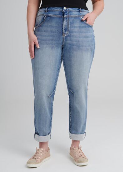 Plus Size Tall Easy Fit Denim Jean