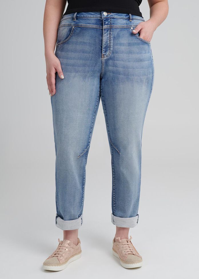 The Easy Fit Denim Jean, , hi-res