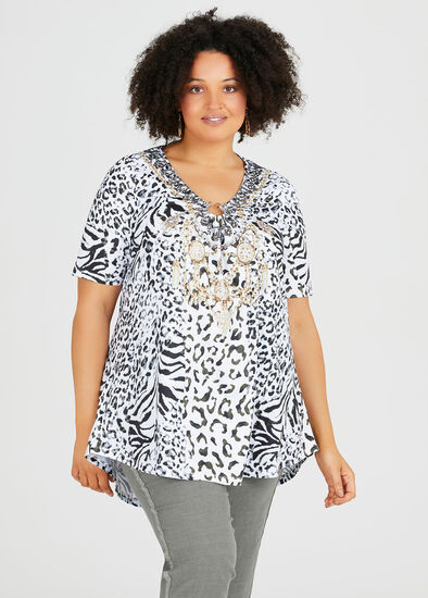 Plus Size Mantra Top