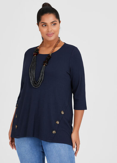 Plus Size Serenity Textured Top