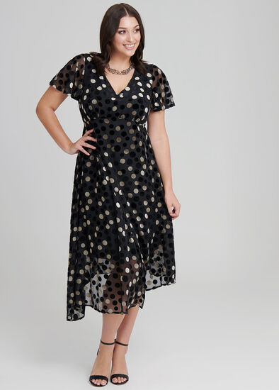 Plus Size Spot Of Luck Dress