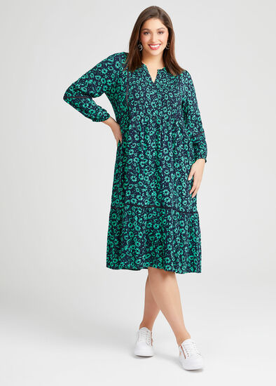 Plus Size Natural Daisy Dress