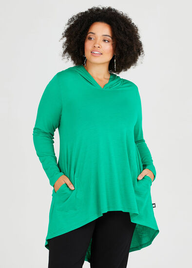 Plus Size Bamboo Merino Time Out Top