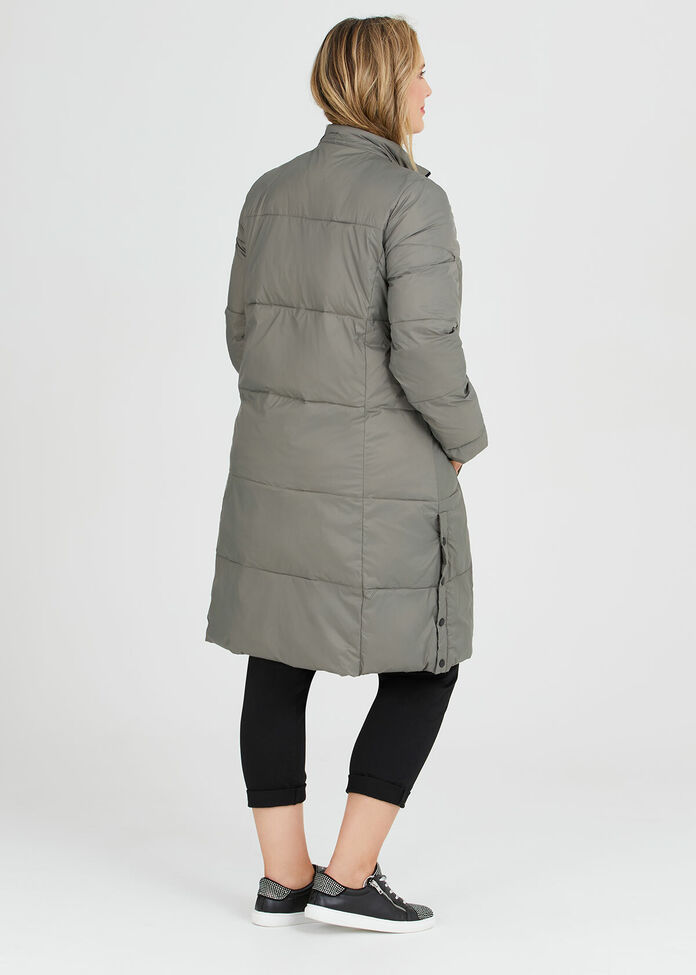 Long Line Puffer Jacket, , hi-res