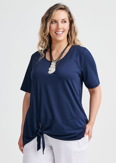 Plus Size Integra Knot Top