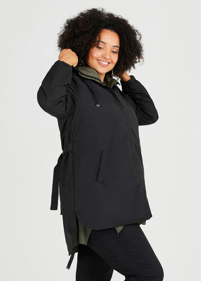 Plus Size On The Move Puffer Coat