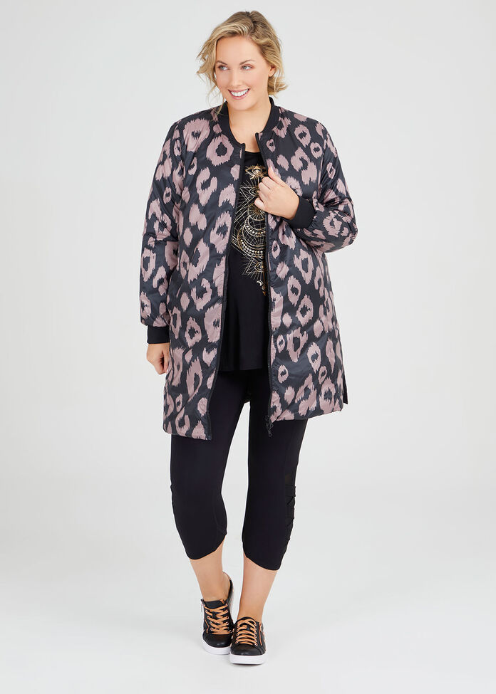 Reversible Ikat Jacket, , hi-res