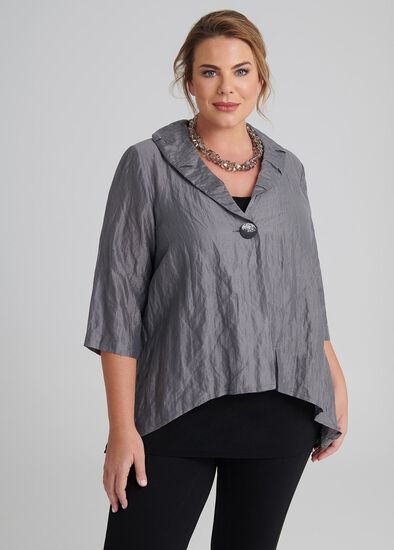 Plus Size Innuendo Cardi