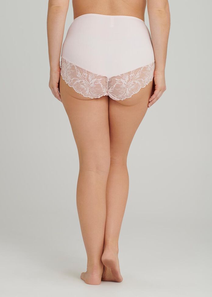 Lace Trim Brief, , hi-res