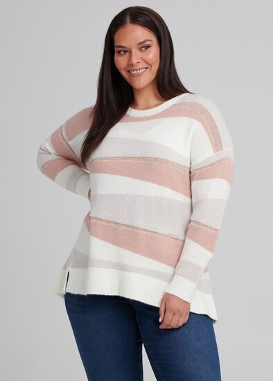 Plus Size Urban Metallic Jumper