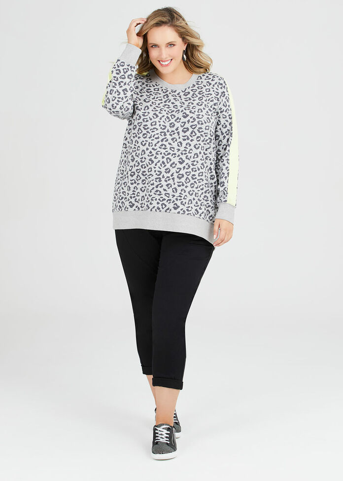 Cotton Ocelot Sweat, , hi-res