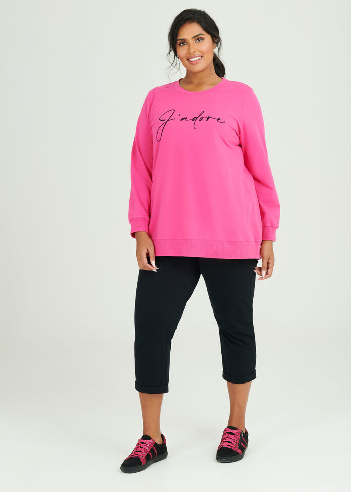 Organic Jadore Sweat Top, , hi-res