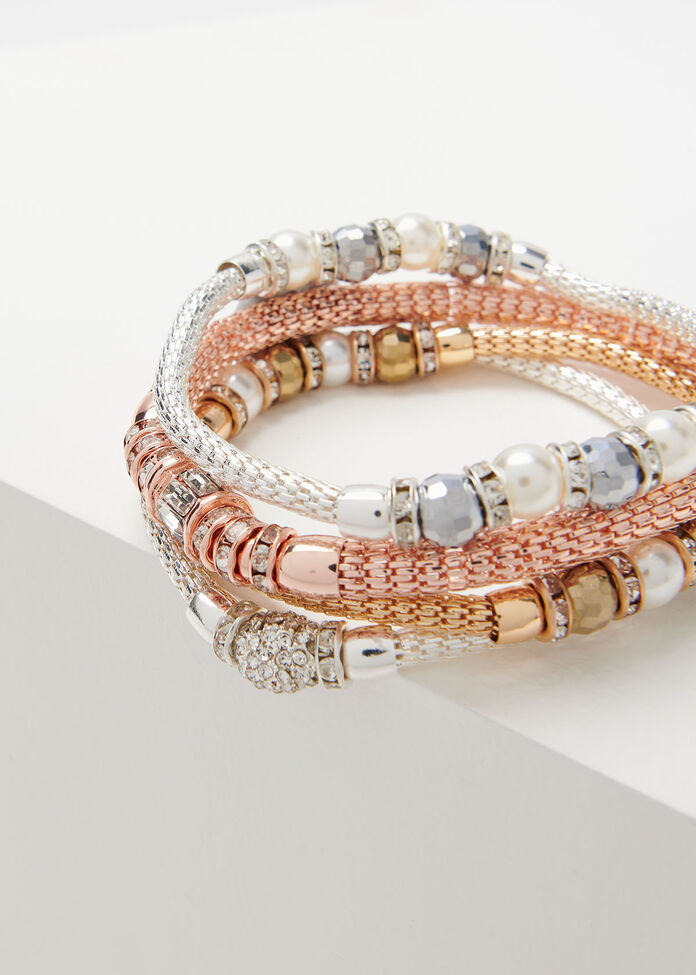 Glamour Bracelet Stack, , hi-res