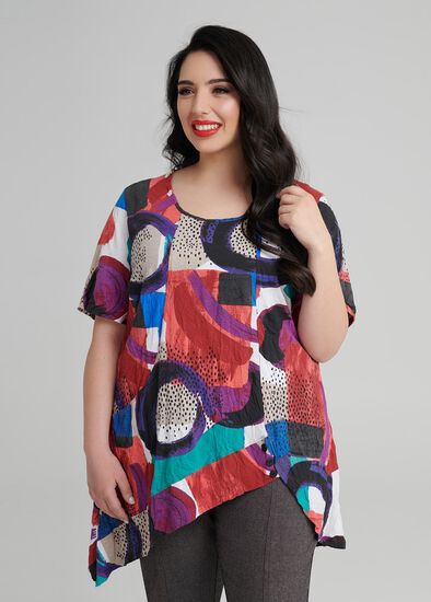 Plus Size Petite Contiki Modal Tunic