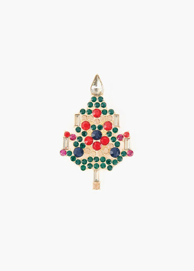 Trim The Tree Brooch