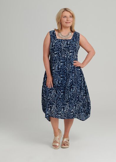 Plus Size Petite Shibori Dress