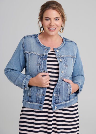 Plus Size The Iconic Denim Jacket