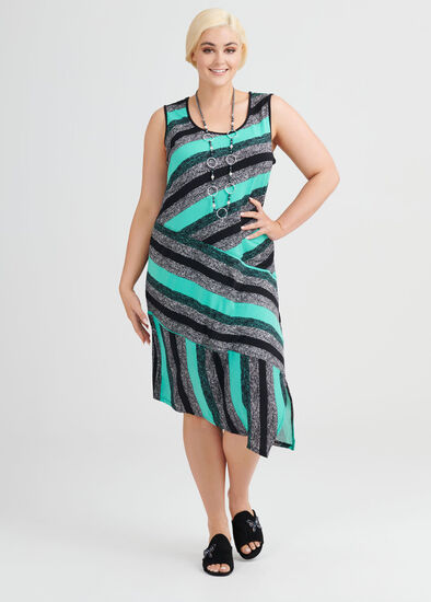 Plus Size Nikita Stripe Dress