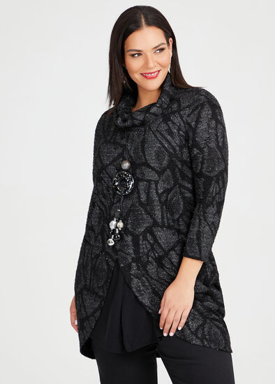 Plus Size Glam Lounge Tunic