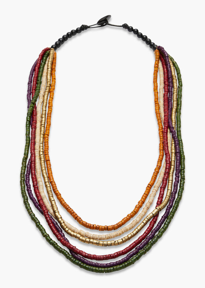 Layered Coco Necklace, , hi-res