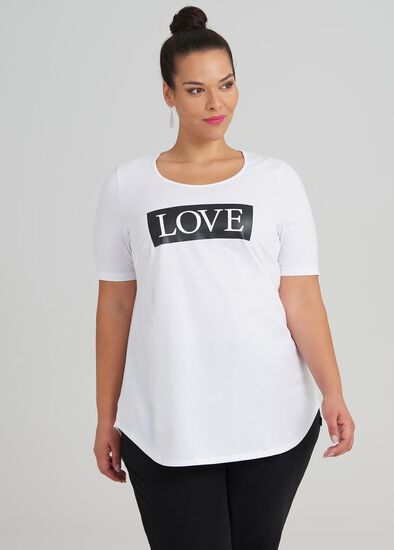 Plus Size Cotton Love Top