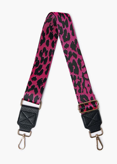 Pink Animal Bag Strap