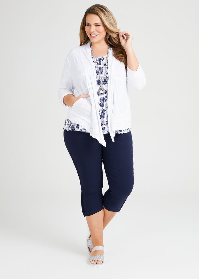 Bamboo Oasis Cardigan, , hi-res