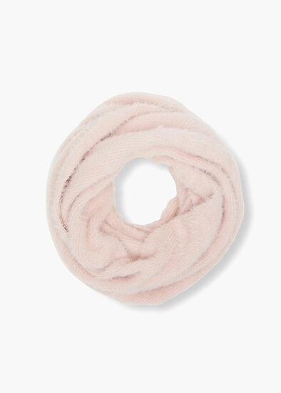 Blush Fluffy Snood