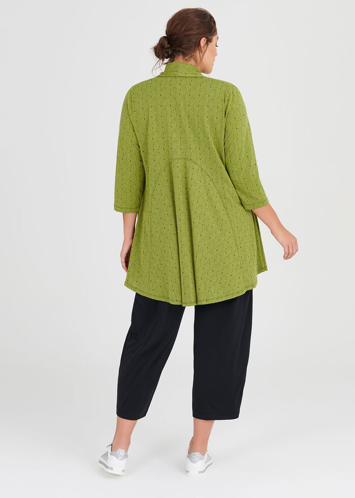 Fresh Wave Jacquard Cardigan, , hi-res