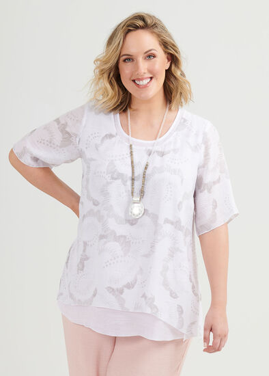 Plus Size Summer Nights Sparkle Top