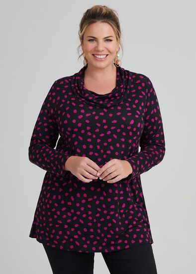 Plus Size Purple Rain Top