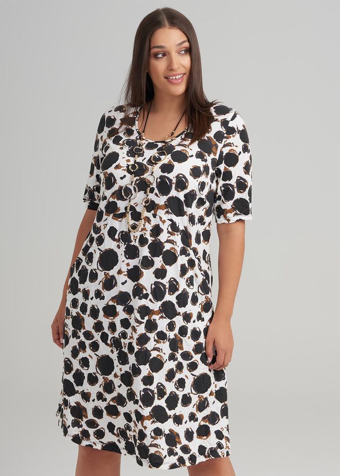 Minka Spot Dress, , hi-res