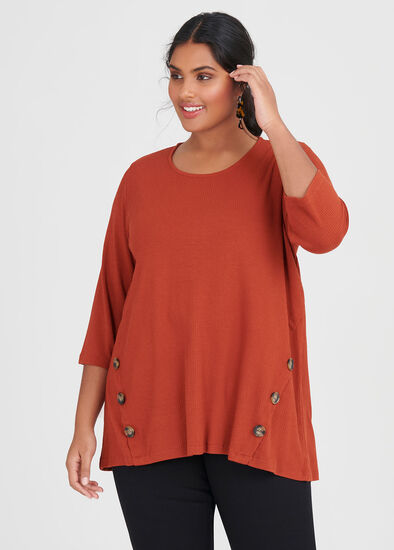 Plus Size Serenity Textured Top